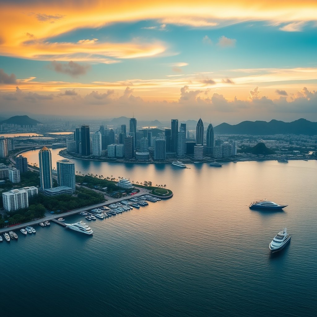 Bahía Panamá skyline