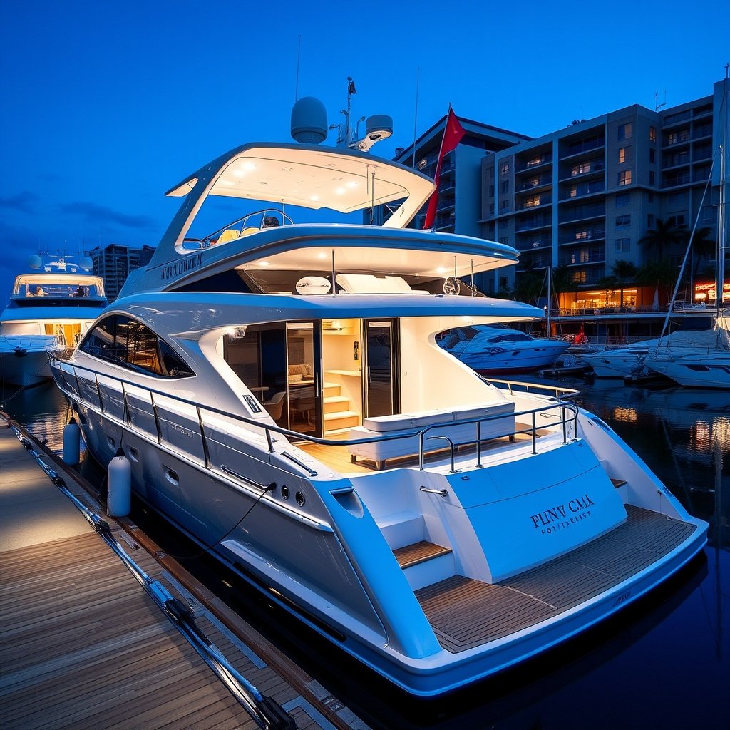 Yate 80 pies marina